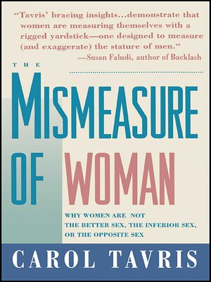 cover image of Mismeasure of Woman
